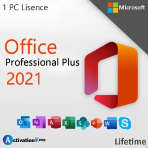 Microsoft Office 2021 Professional Plus | Lifetime Activation Key (1PC)