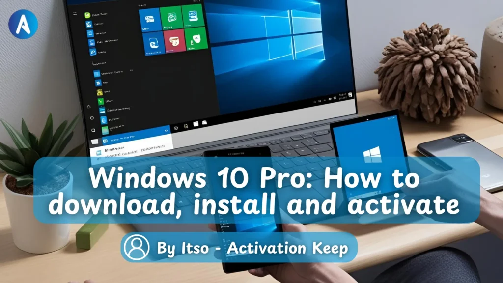 Windows 10 Pro How to download, install and activate