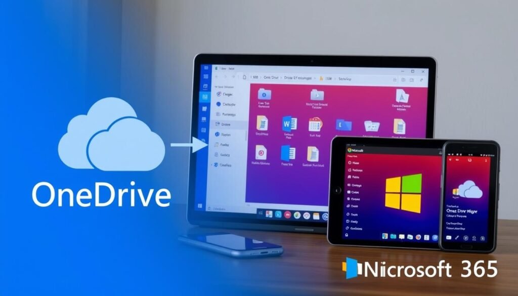 OneDrive cloud storage integration with Microsoft 365