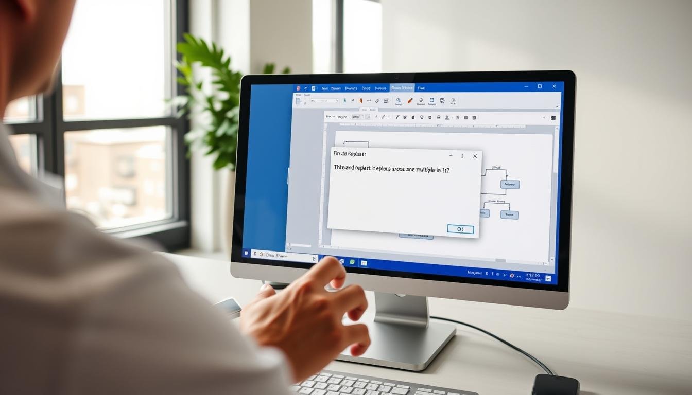 How to Use Microsoft Visio Find and Replace Function?