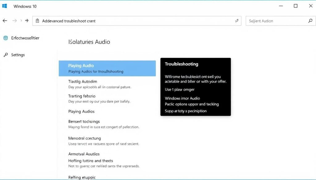 Windows 10 advanced troubleshooting options