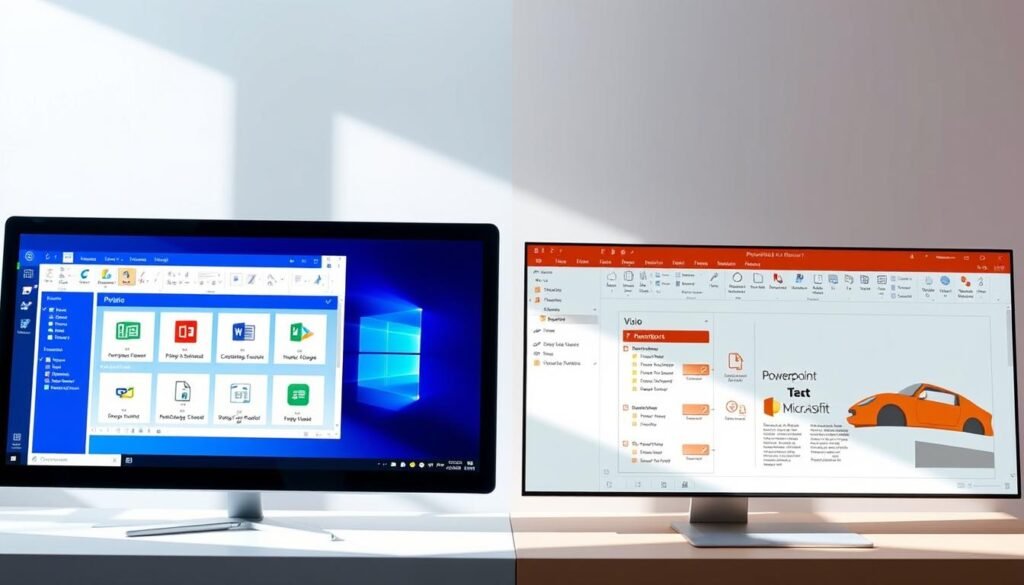 user interface comparison