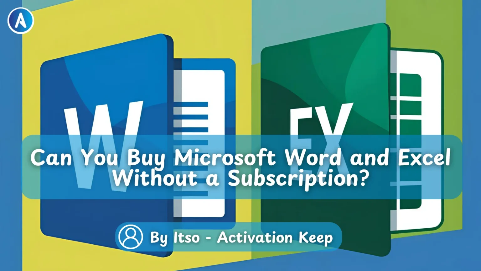 buy word and excel without subscription