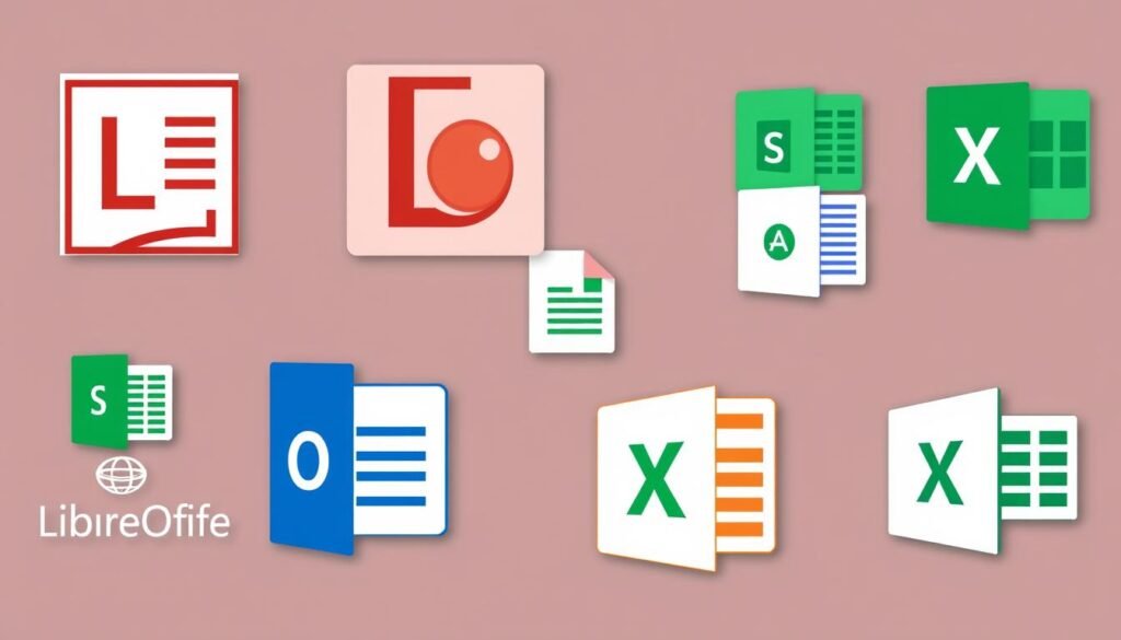 Free alternatives to Microsoft Word and Excel including LibreOffice, Google Docs, and Office Online