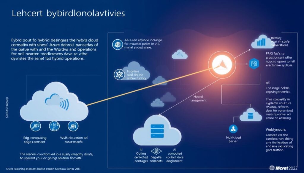 Future trends in hybrid cloud computing with Azure and Windows Server