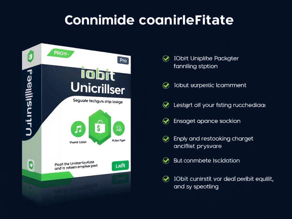 IObit Uninstaller complete package with Pro features highlighted