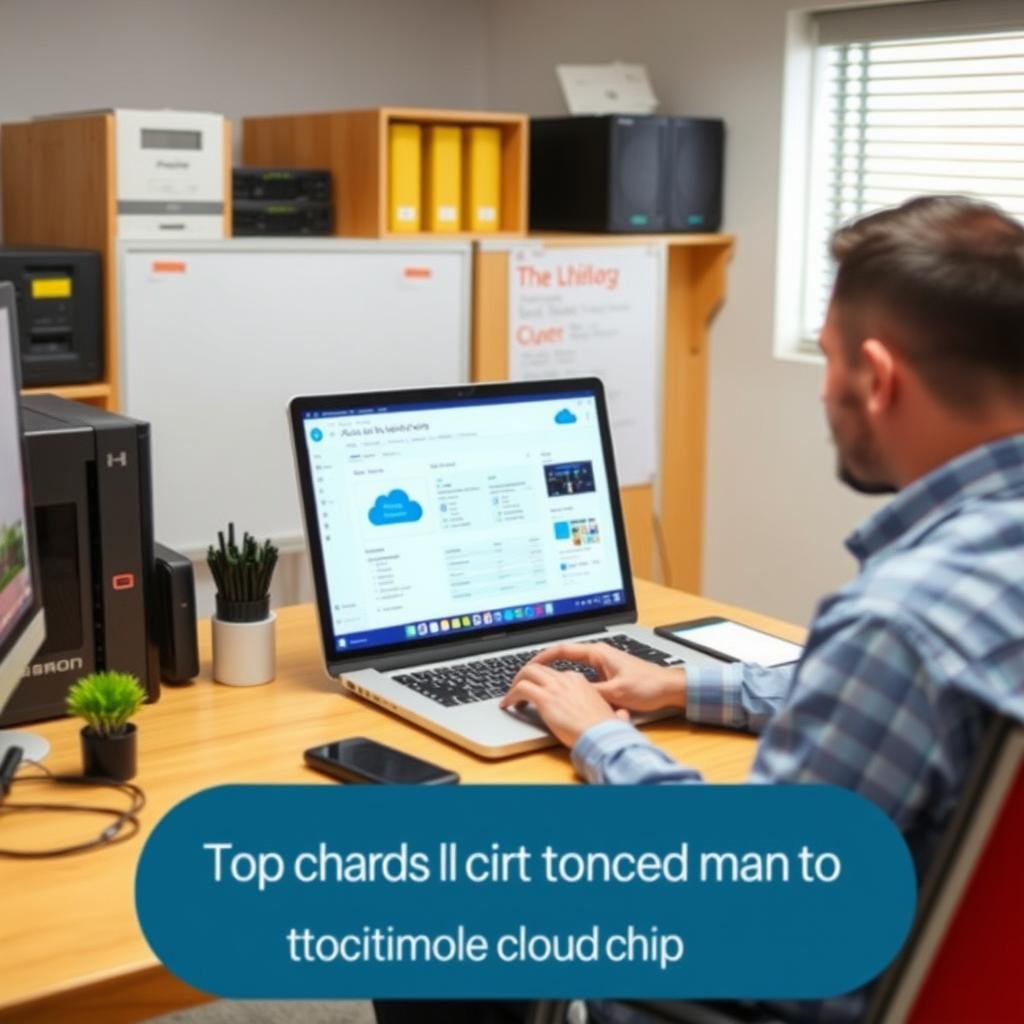 Small business IT setup with Azure services