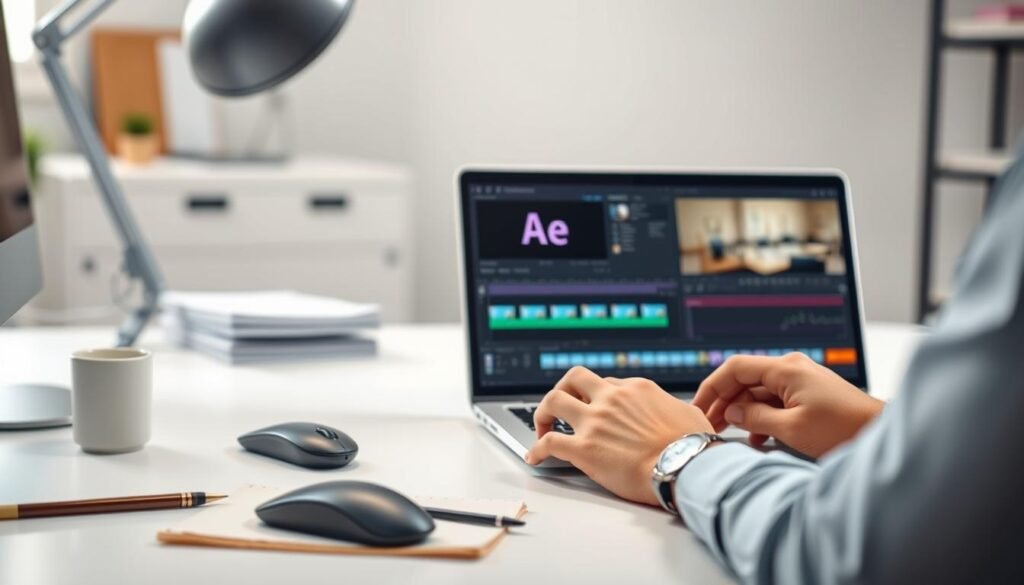 import video to Adobe After Effects