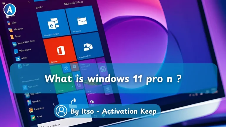 Windows 11 pro n