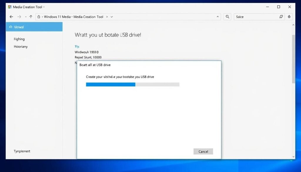 Windows 11 Media Creation Tool creating bootable USB